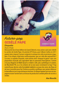 FrancoFans - Gisèle Pape - Fév 25